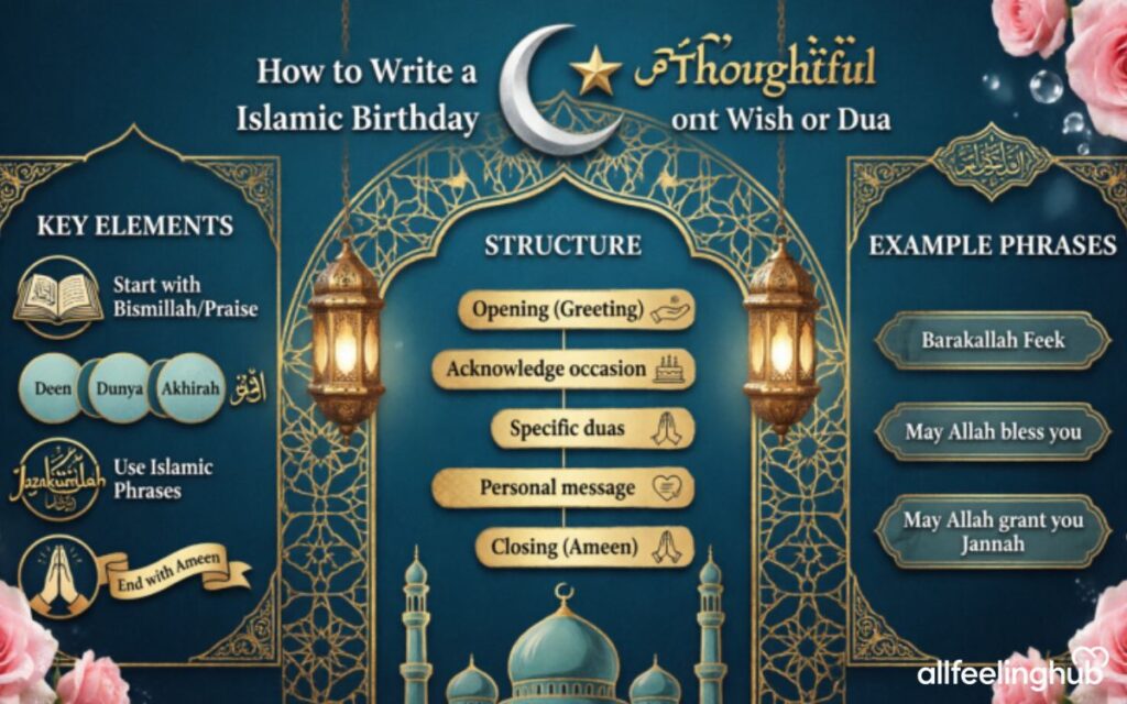 How to Write a Thoughtful Islamic Birthday Wish or Dua