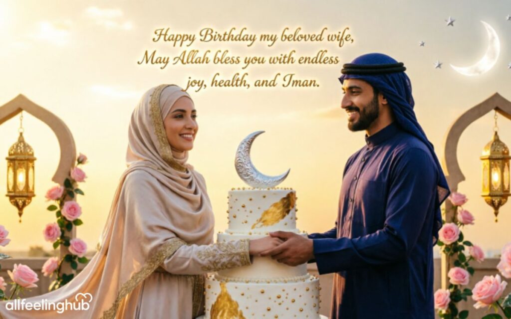 Islamic Birthday Wishes for Wife