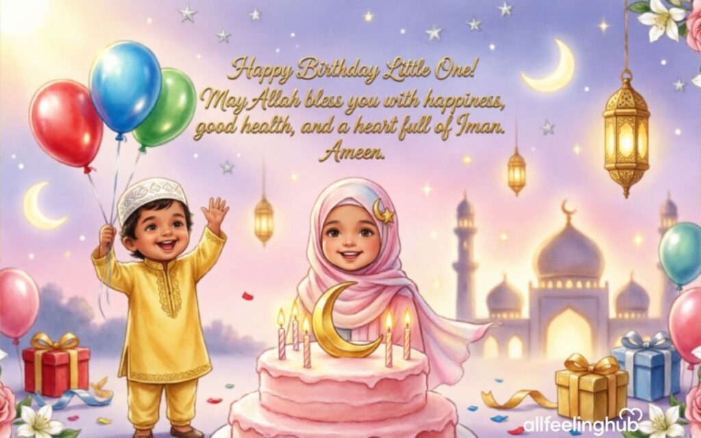 Islamic Birthday Prayers for Kids