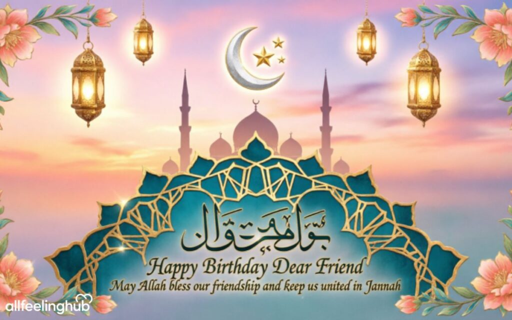 Islamic Wishes for Friends