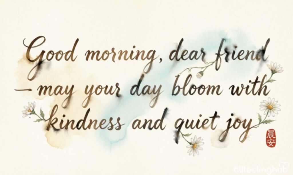 Long Good Morning Letters for Your Best Friend