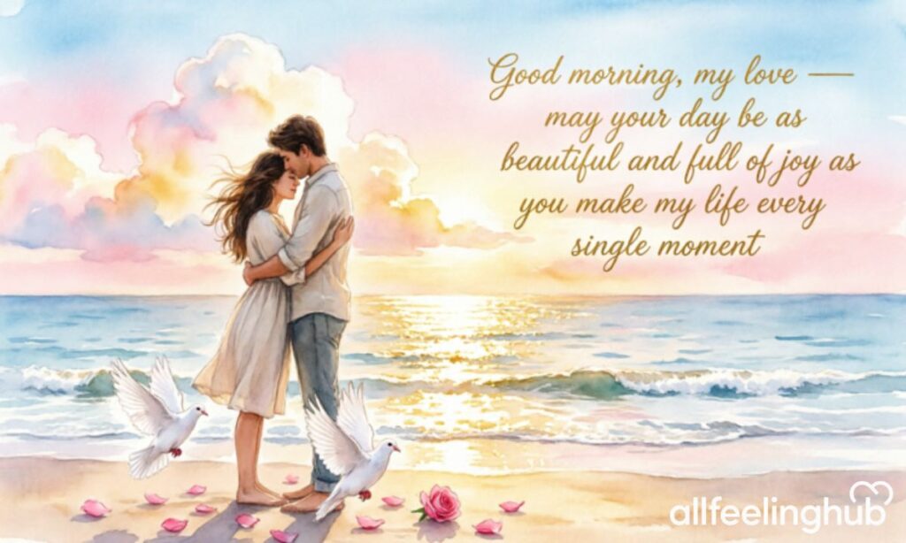 Long Good Morning Message for My Love to Make Her Smile