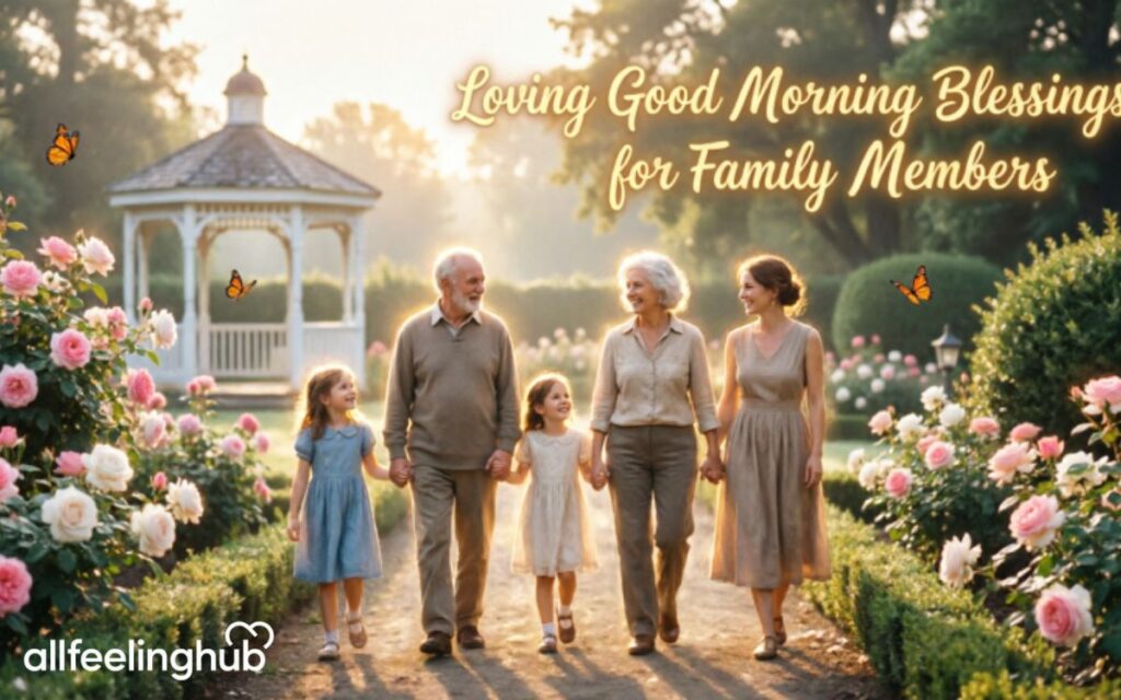 Loving Good Morning Blessings for Family Members