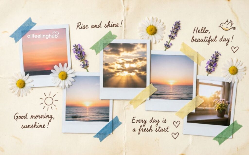 Replies to "Good Morning" from Friends