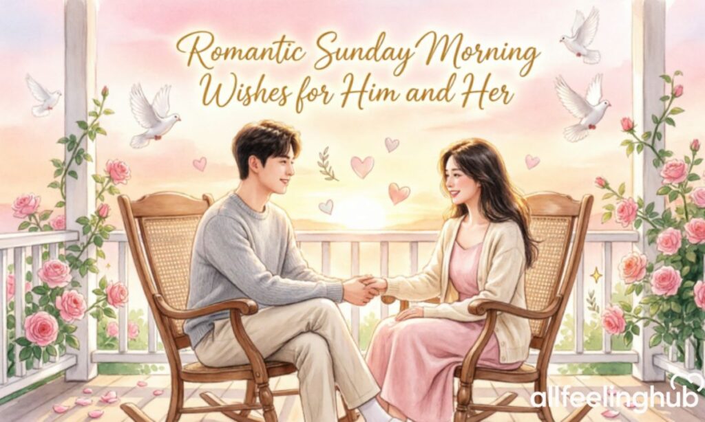 Romantic Sunday Morning Wishes for Him and Her