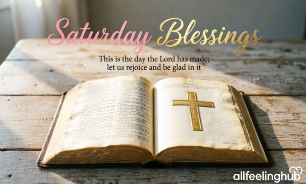 Saturday Blessings with Bible Verses to Strengthen Your Faith