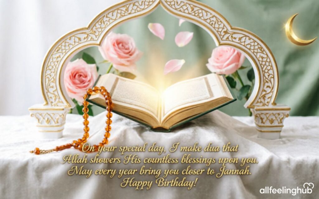 Short Islamic Birthday Captions