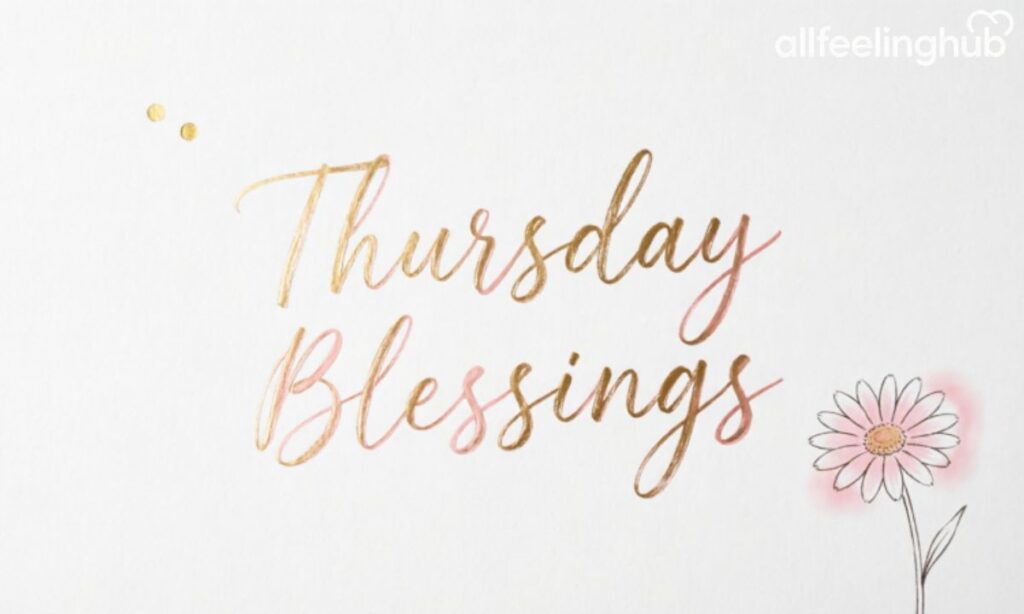 Short Thursday Blessings