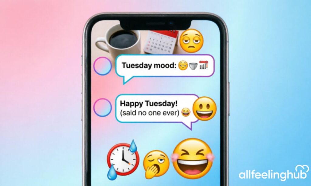 Tuesday Emoji Puns and Funny Captions