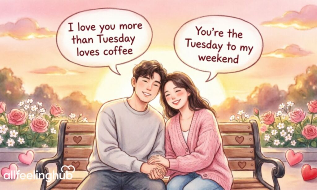 Tuesday Love Puns and Funny Lines