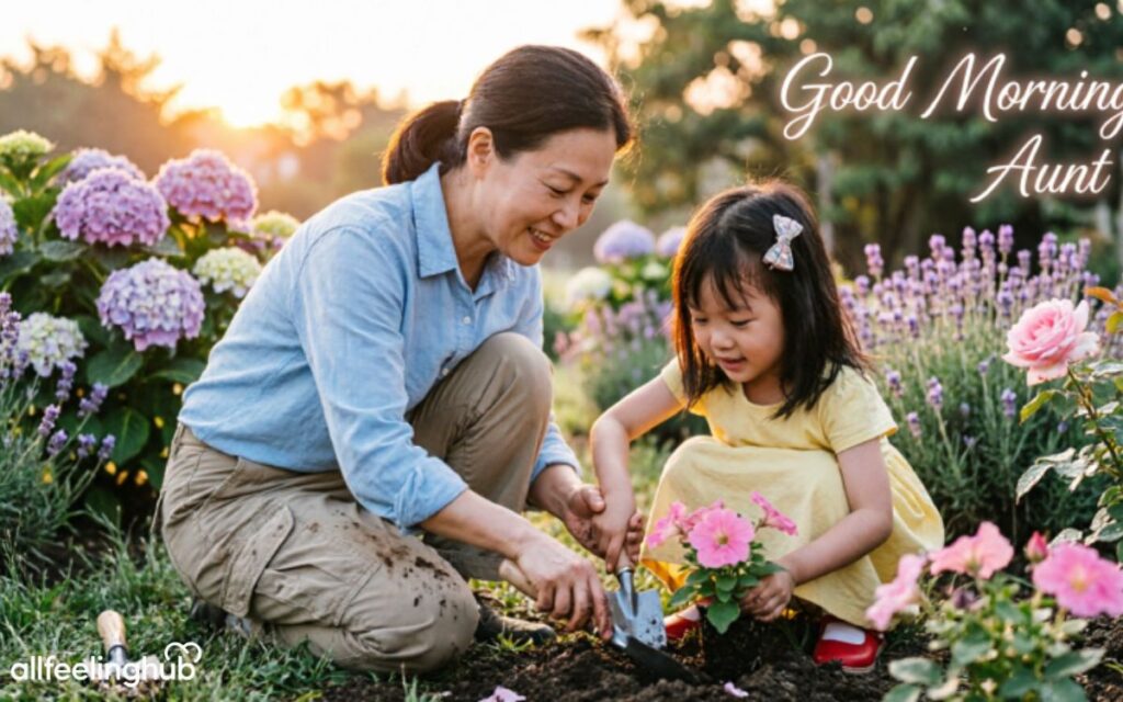 Unique and Creative Good Morning Text Ideas for Aunt