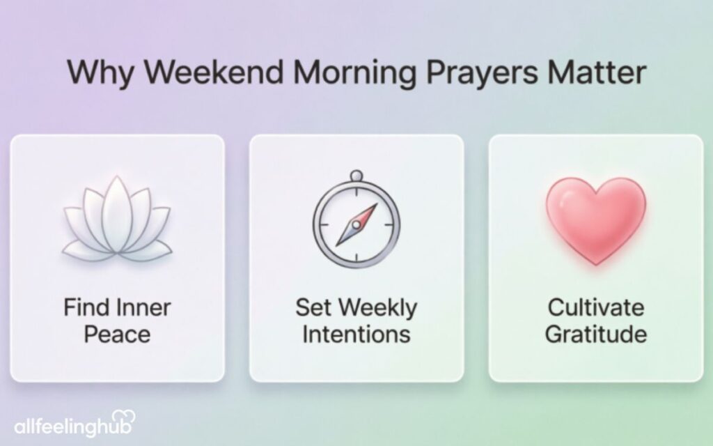 Why Weekend Morning Prayers Matter