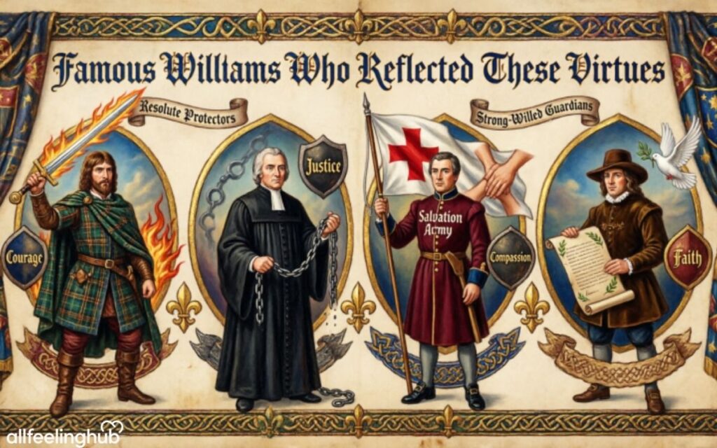 Famous Williams Who Reflected These Virtues