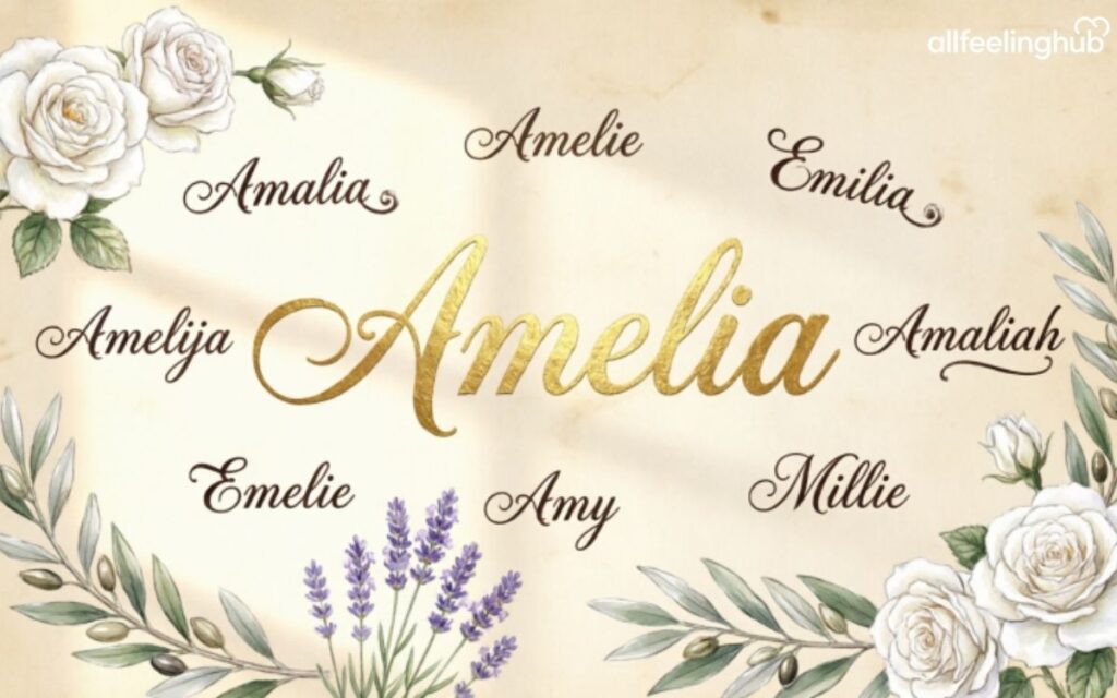 Popular Variations and Spellings of Amelia