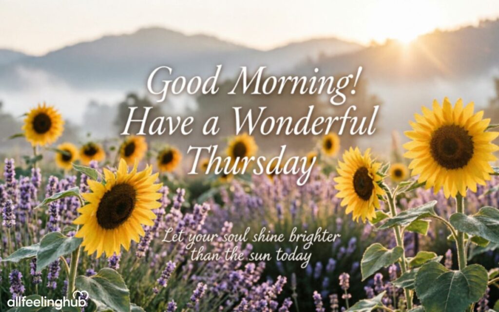 Romantic Good Morning Thursday Messages for Him and Her