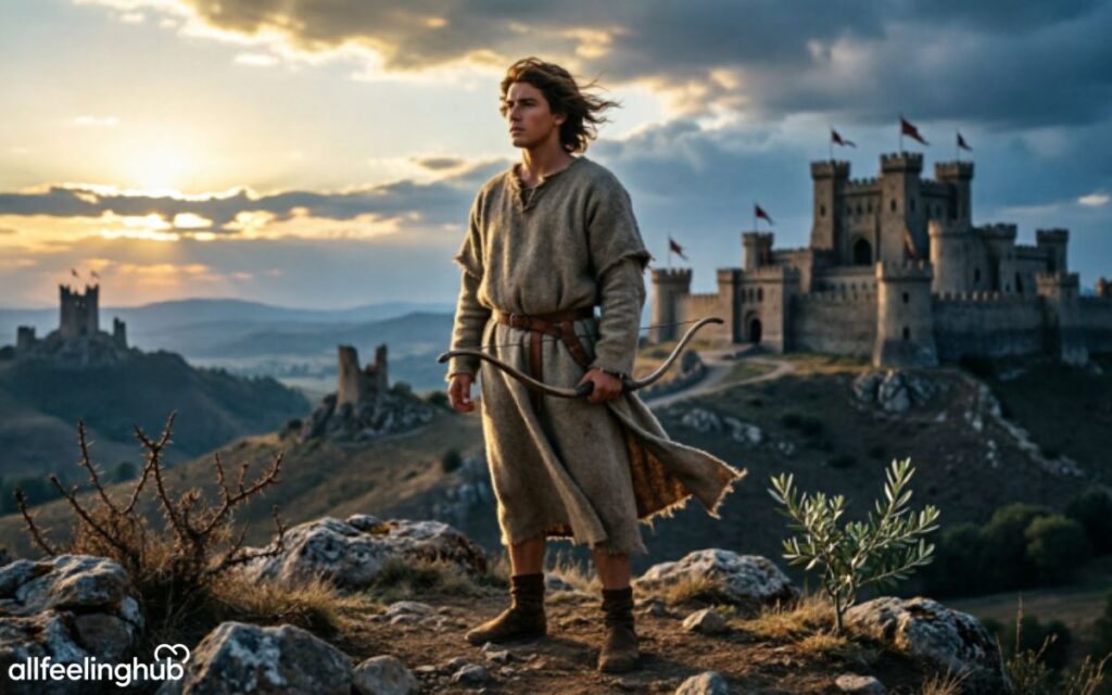What Did David Do After Samuel Died?