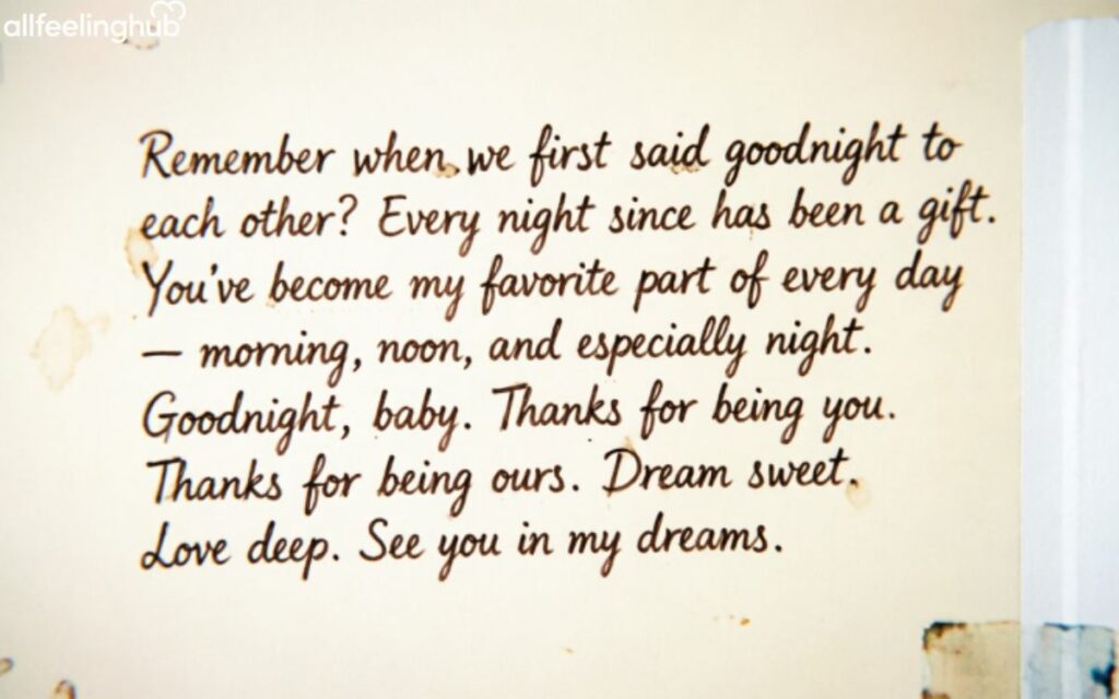 Apology Goodnight Paragraphs to Make Things Right