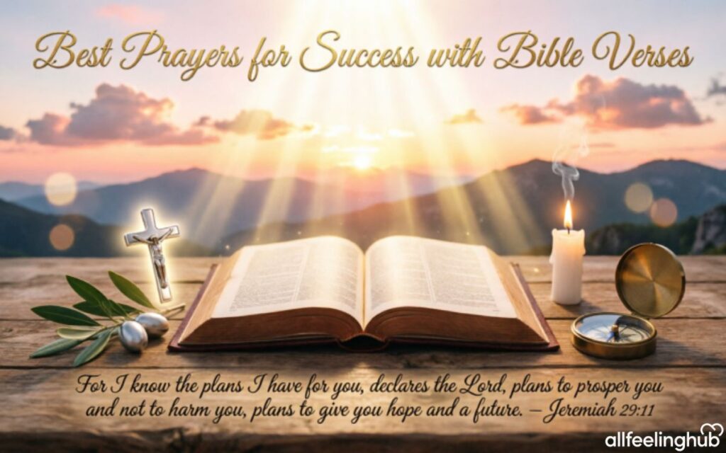 Best Prayers for Success with Bible Verses