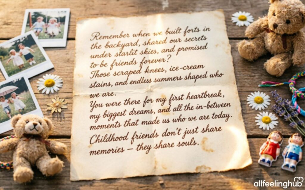 Childhood Friendship Paragraphs to Bring Back Memories