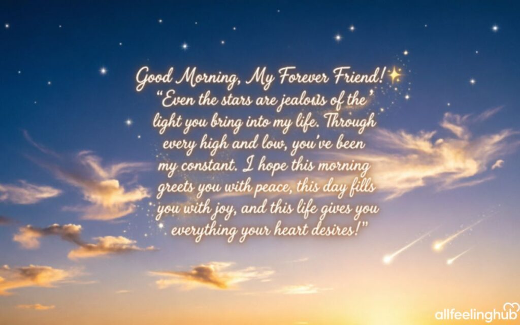 Good Morning Paragraphs for Your Best Friend to Wake up To