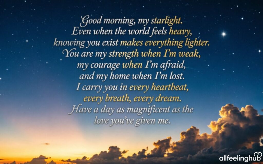 Good Morning Paragraphs to Encourage Your Partner