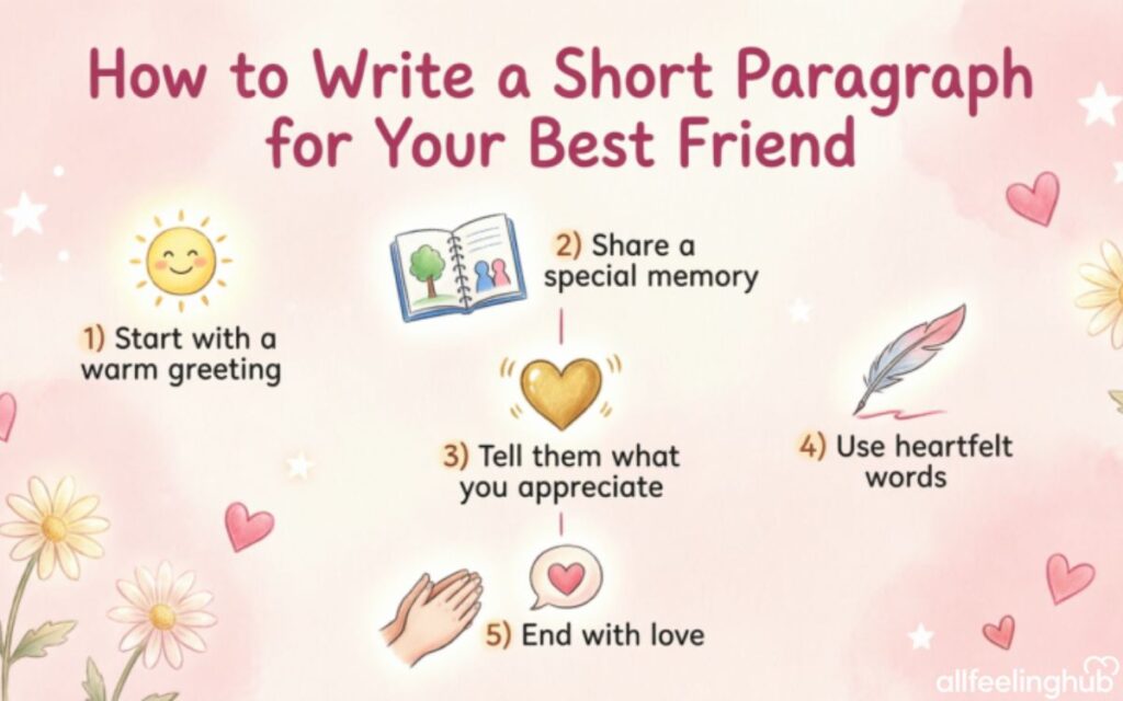 How to Write a Short Paragraph for Your Best Friend