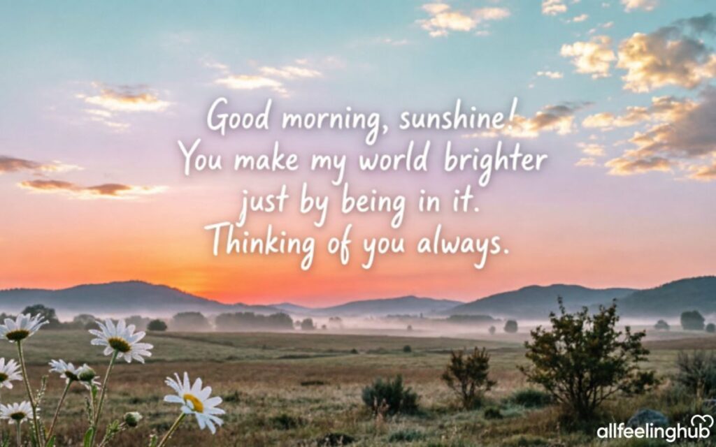 Long Good Morning Paragraphs