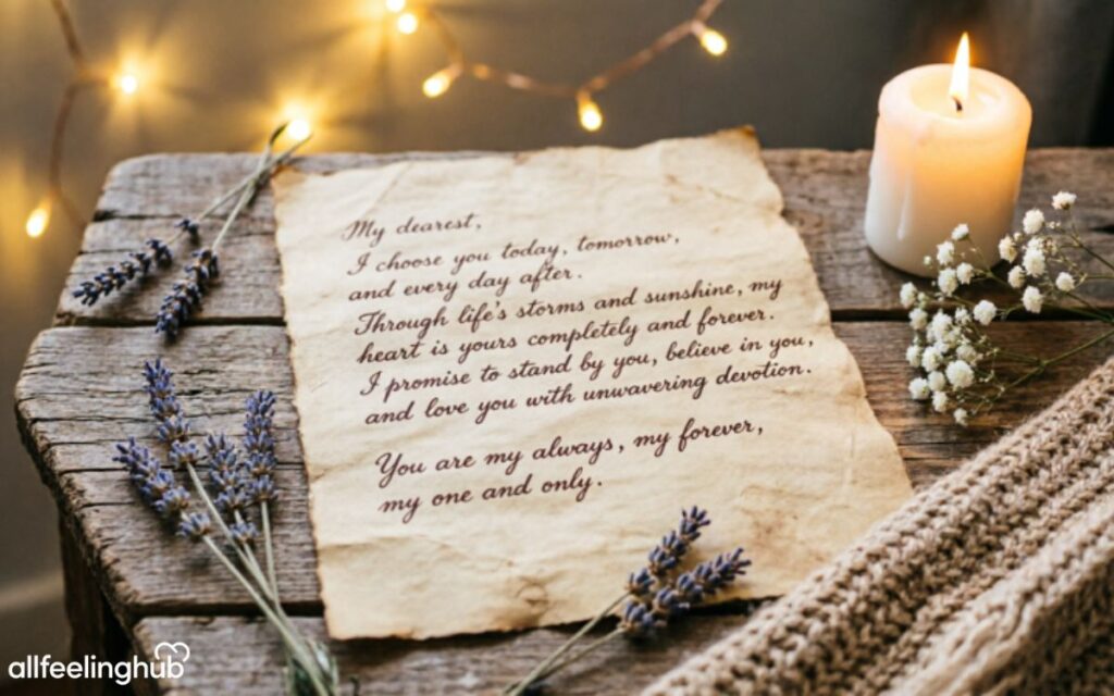 Loyal and Committed Love Paragraphs