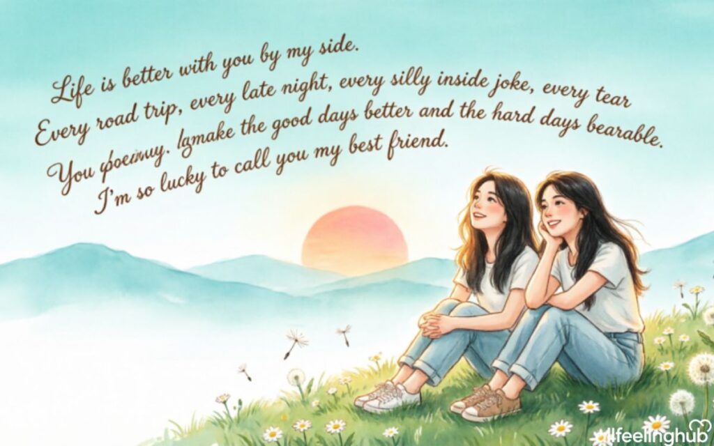 Meaningful Paragraphs for Your Bestie