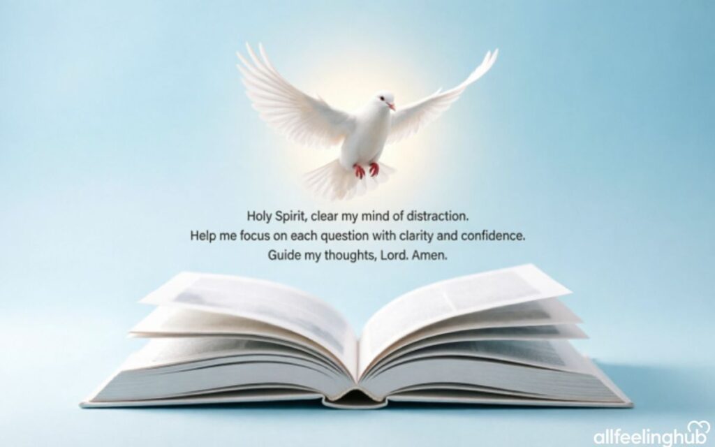 Prayer for God’s Guidance During an Exam