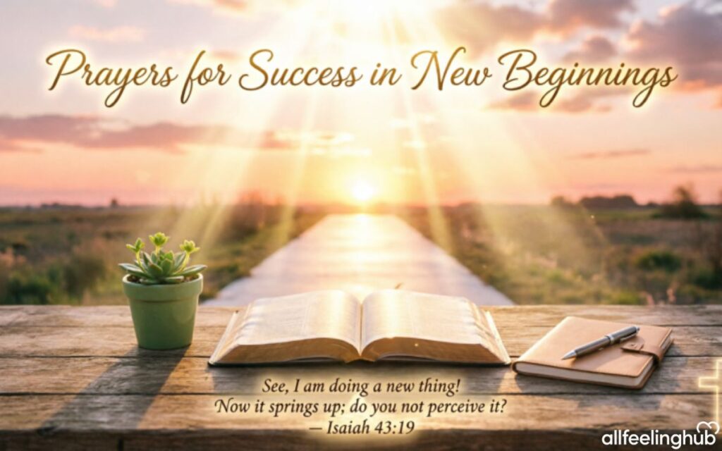 Prayer for Success in New Beginnings
