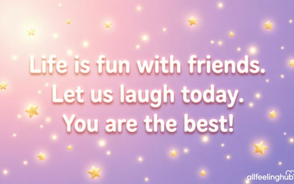 Short Paragraphs for Your Best Friend