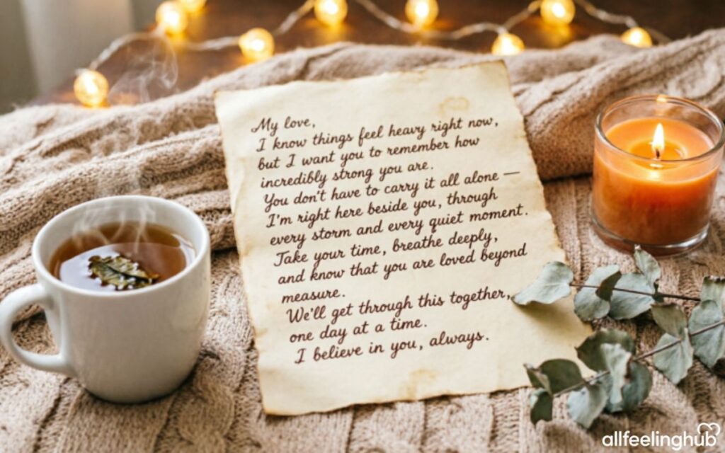 Supportive Paragraphs for Your Boyfriend During Hard Times