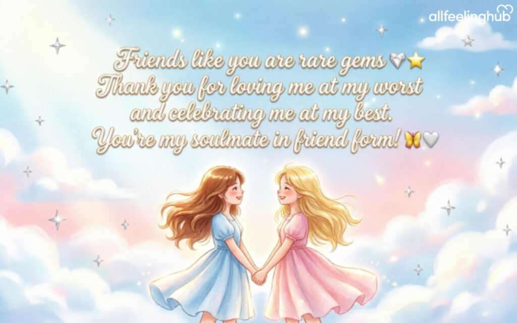 Thank You Paragraphs for Your Bestie 🙏